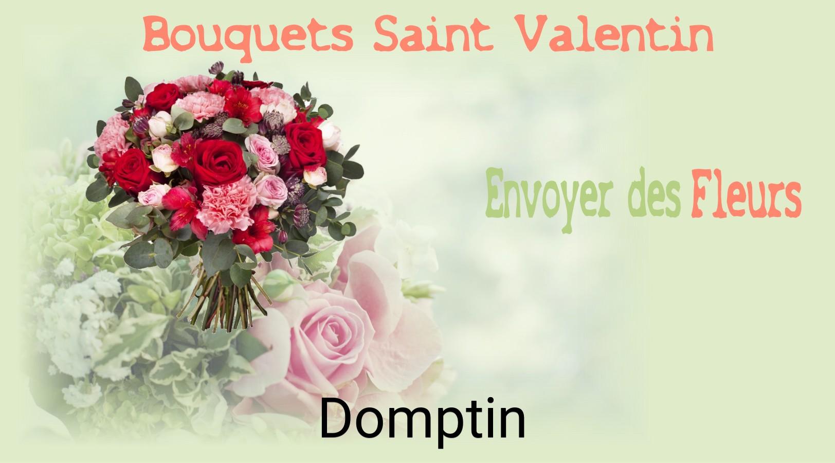 Roses de Saint-Valentin livrées à Domptin